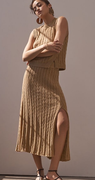 Angeline Sweater Midi Skirt